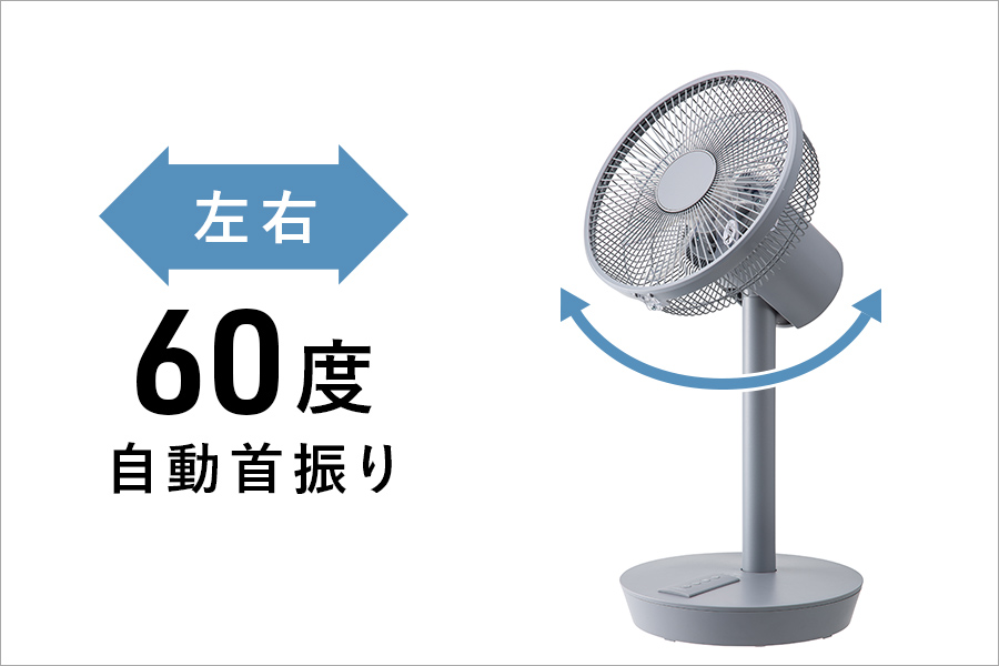 CORDLESS PORTABLE LIVING FAN（充電式 ポータブルリビングファン）｜SUPPORT｜THREEUP（スリーアップ）