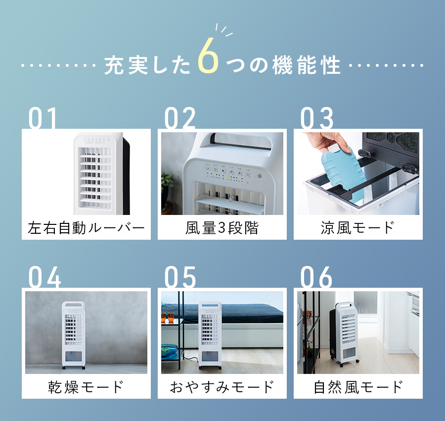 RF-T1919 冷風扇 エアクールファン | THREEUP公式オンラインショップ